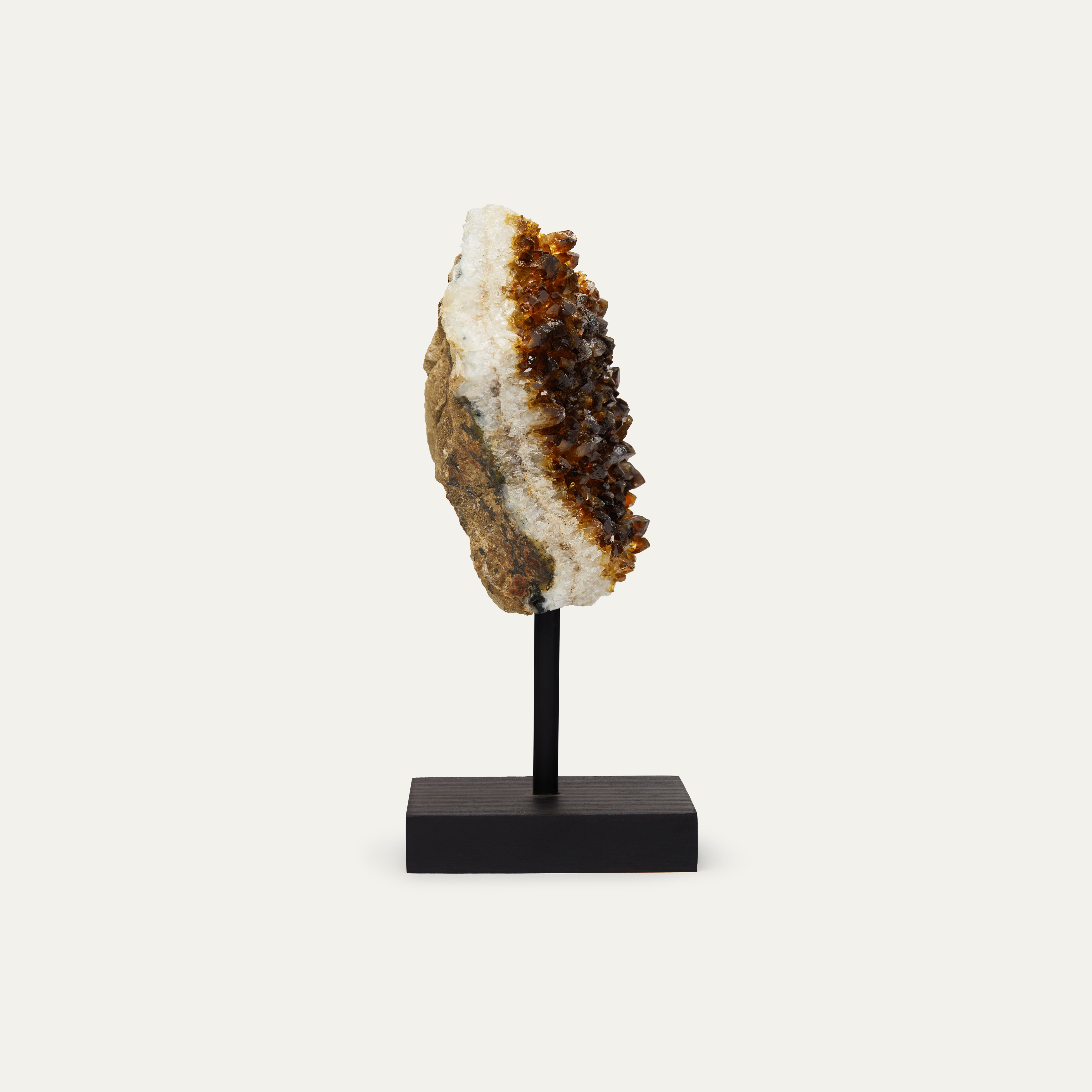 Citrine Druzy on Stand