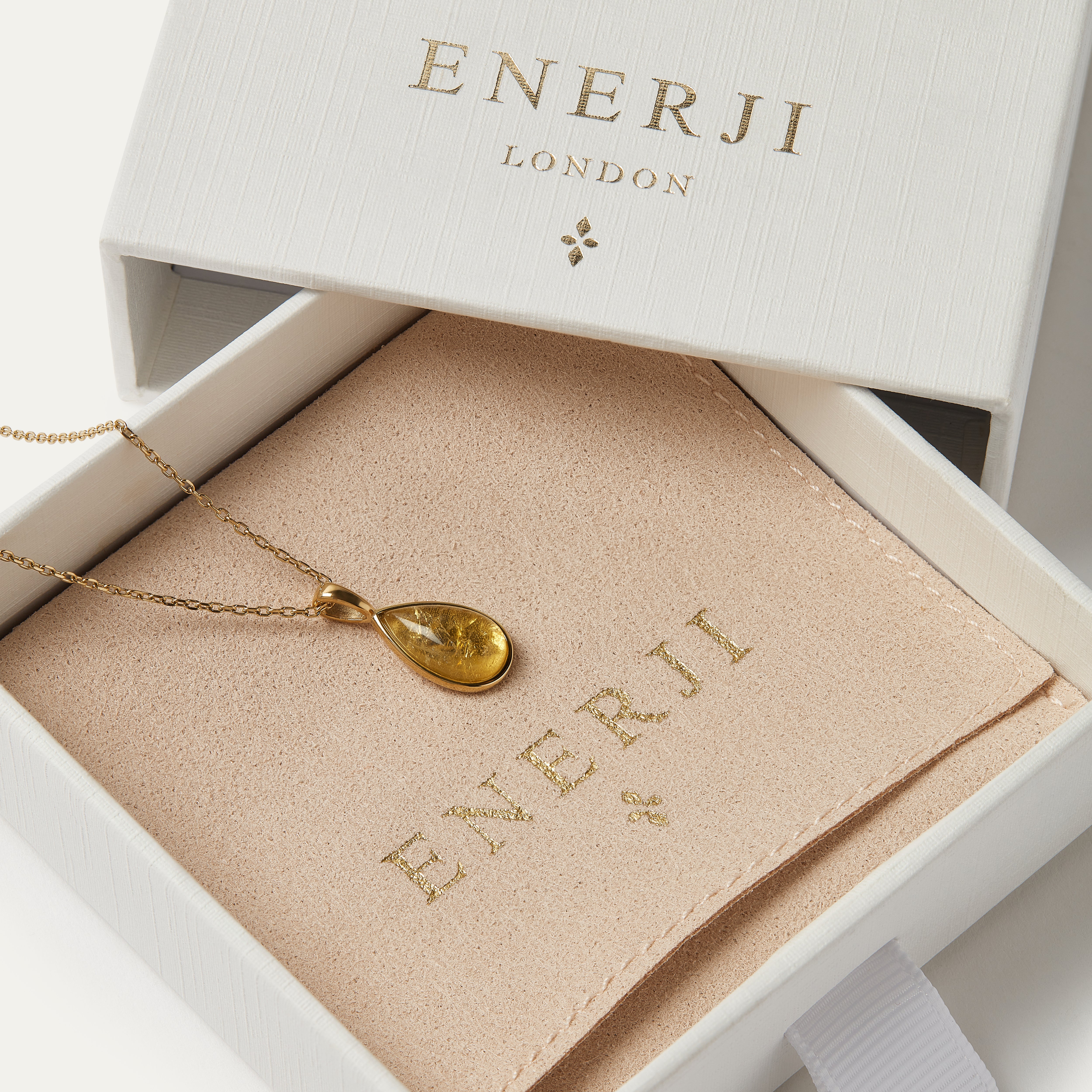 Citrine Pendant Necklace