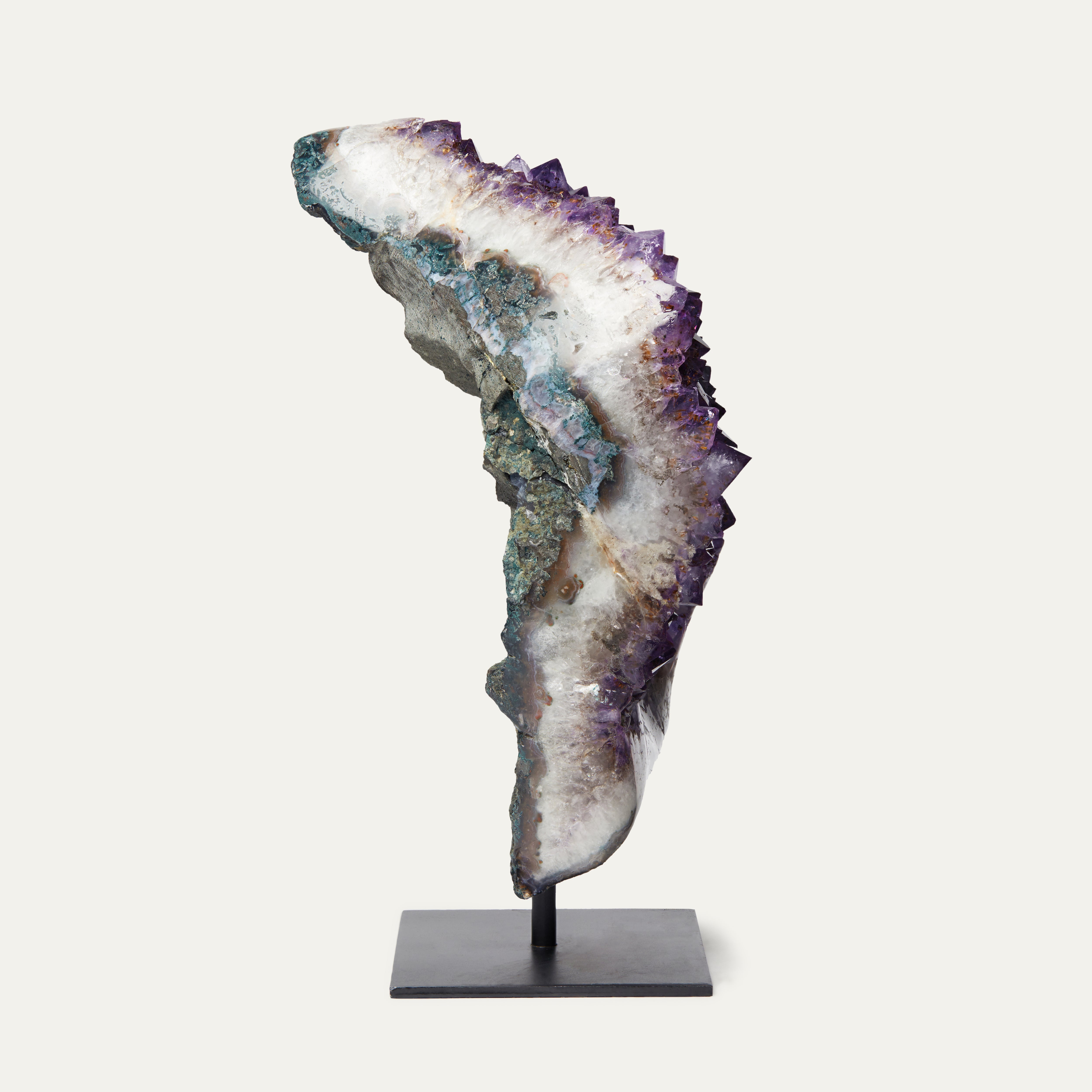 Premium Grade Amethyst on Stand