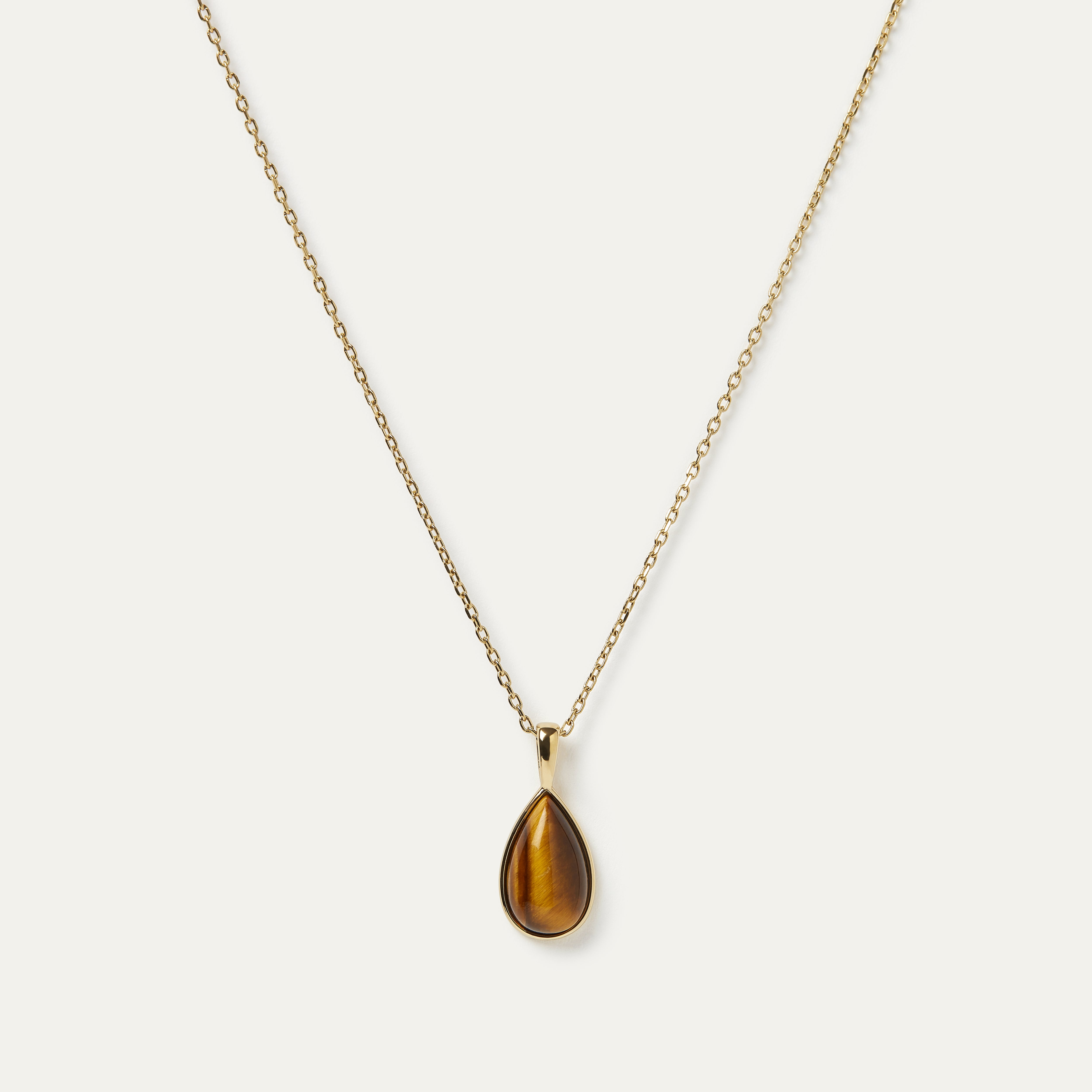 Tiger’s Eye Pendant Necklace
