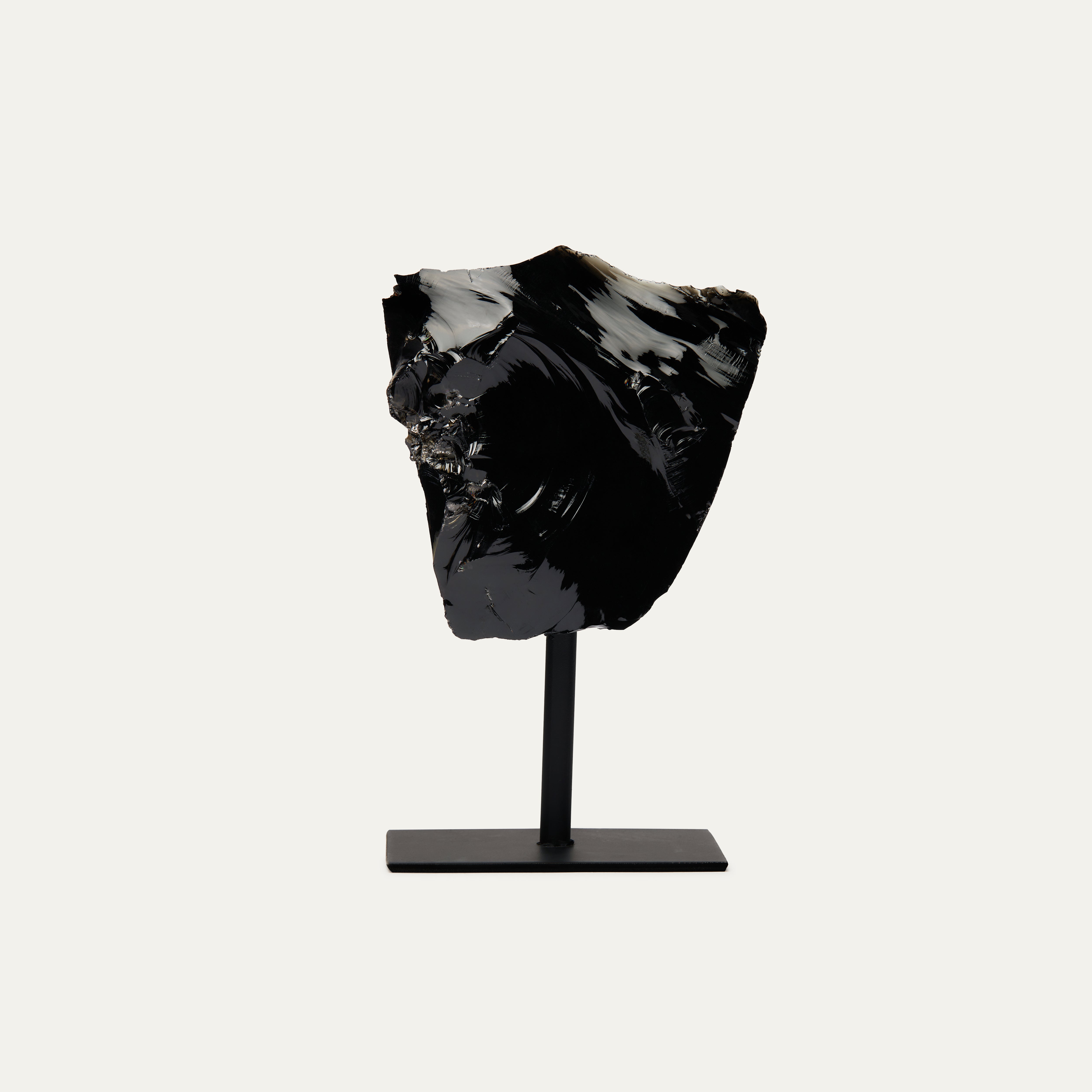 Protective Obsidian on Stand