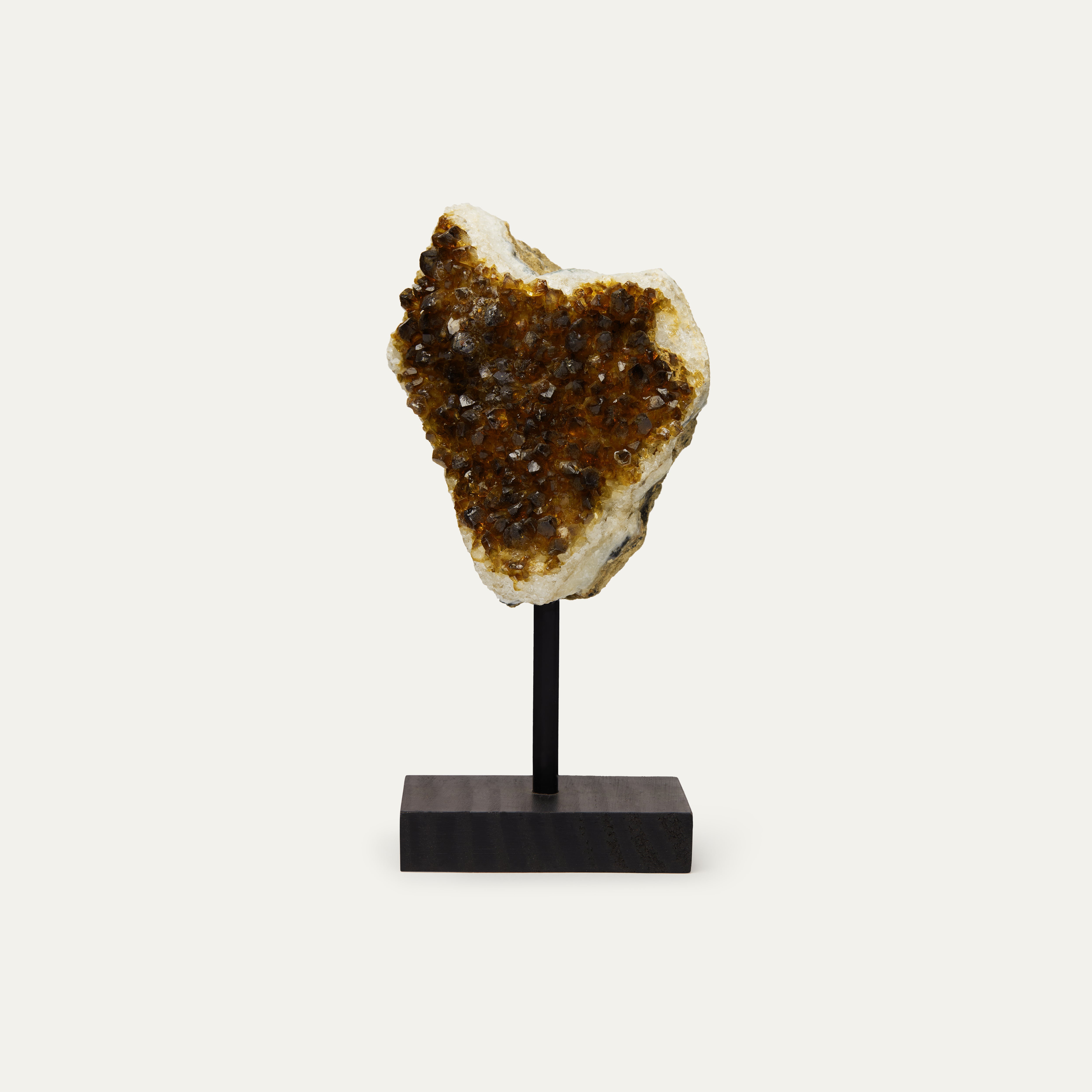 Citrine Druzy on Stand