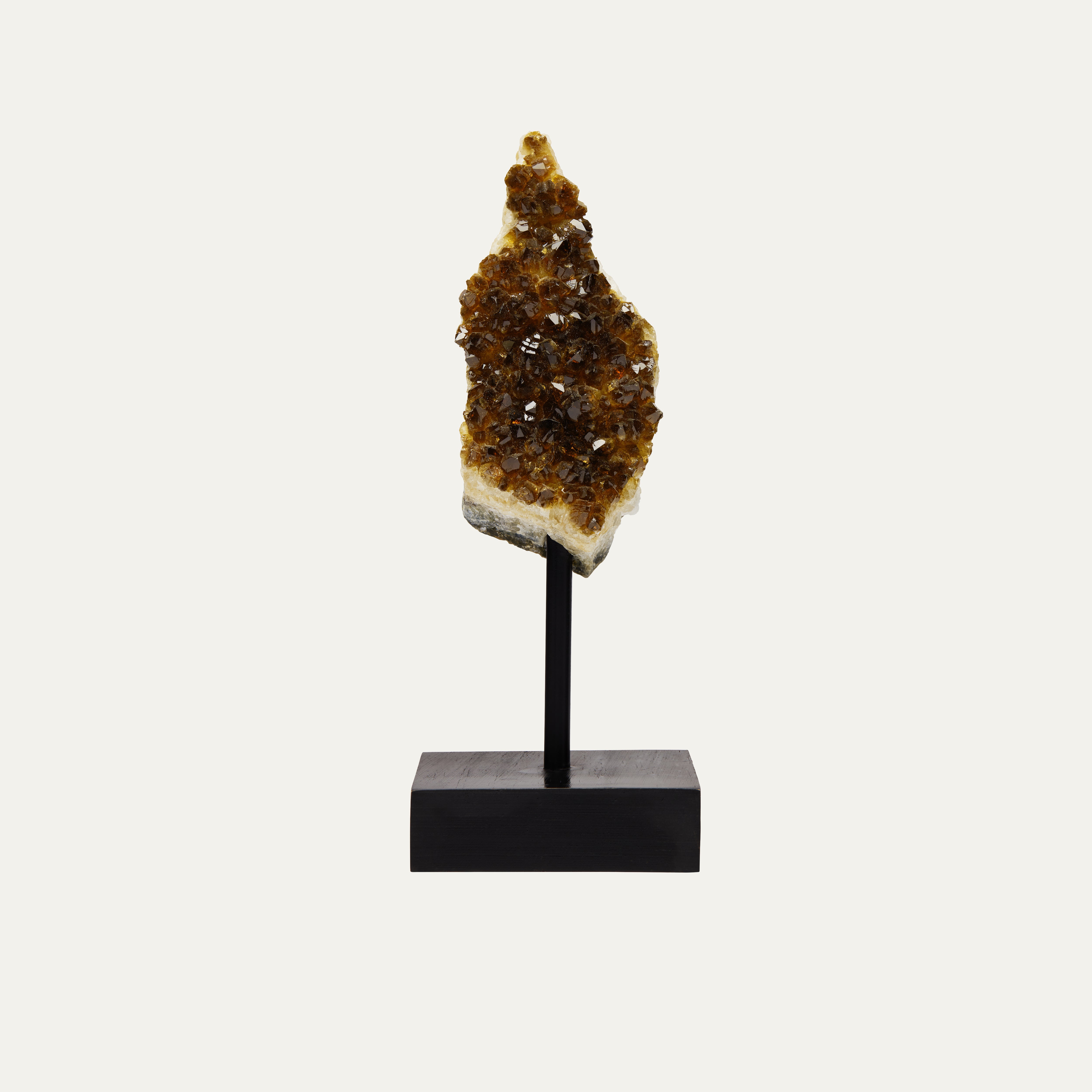Citrine Druzy on Stand