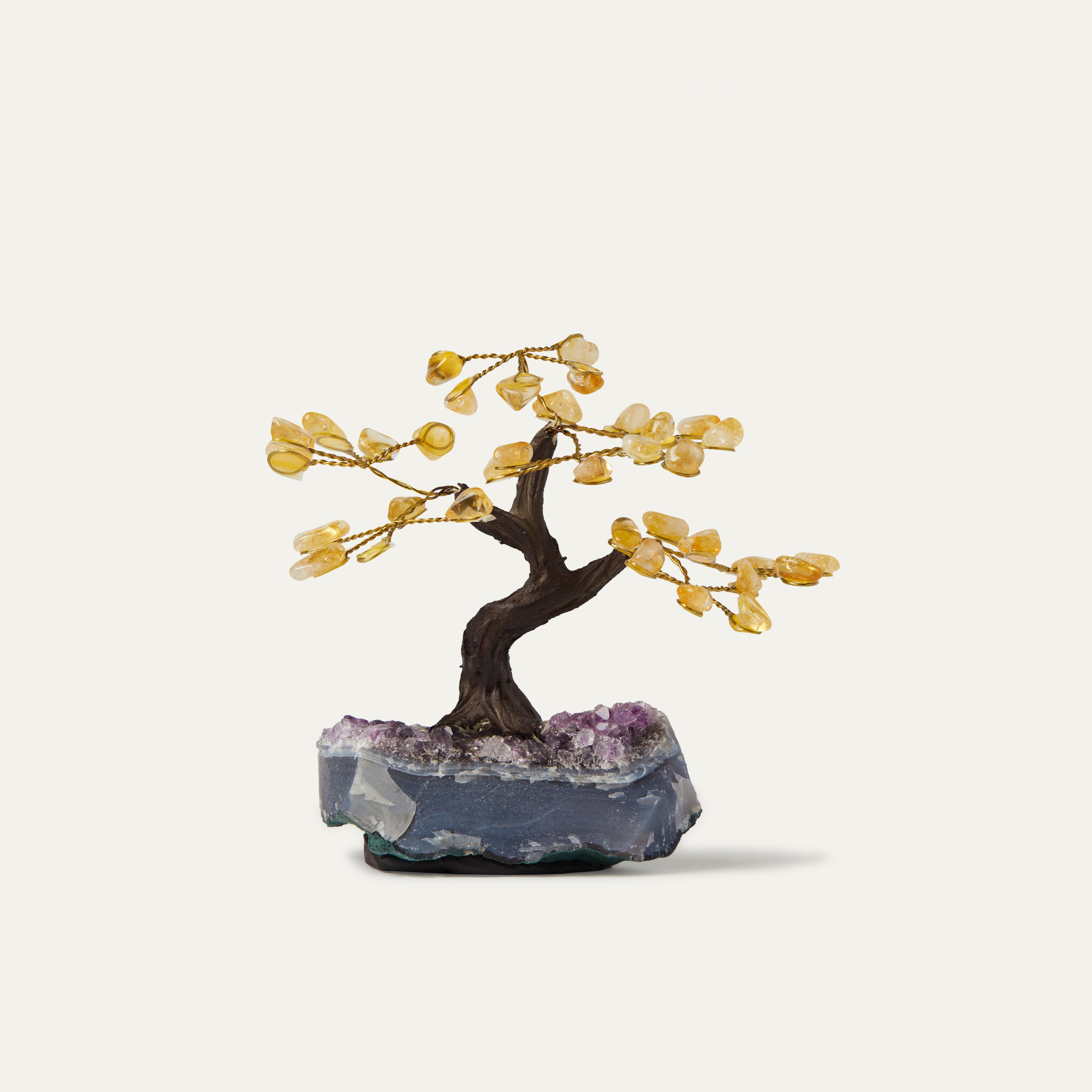 Citrine Crystal Bonsai Tree