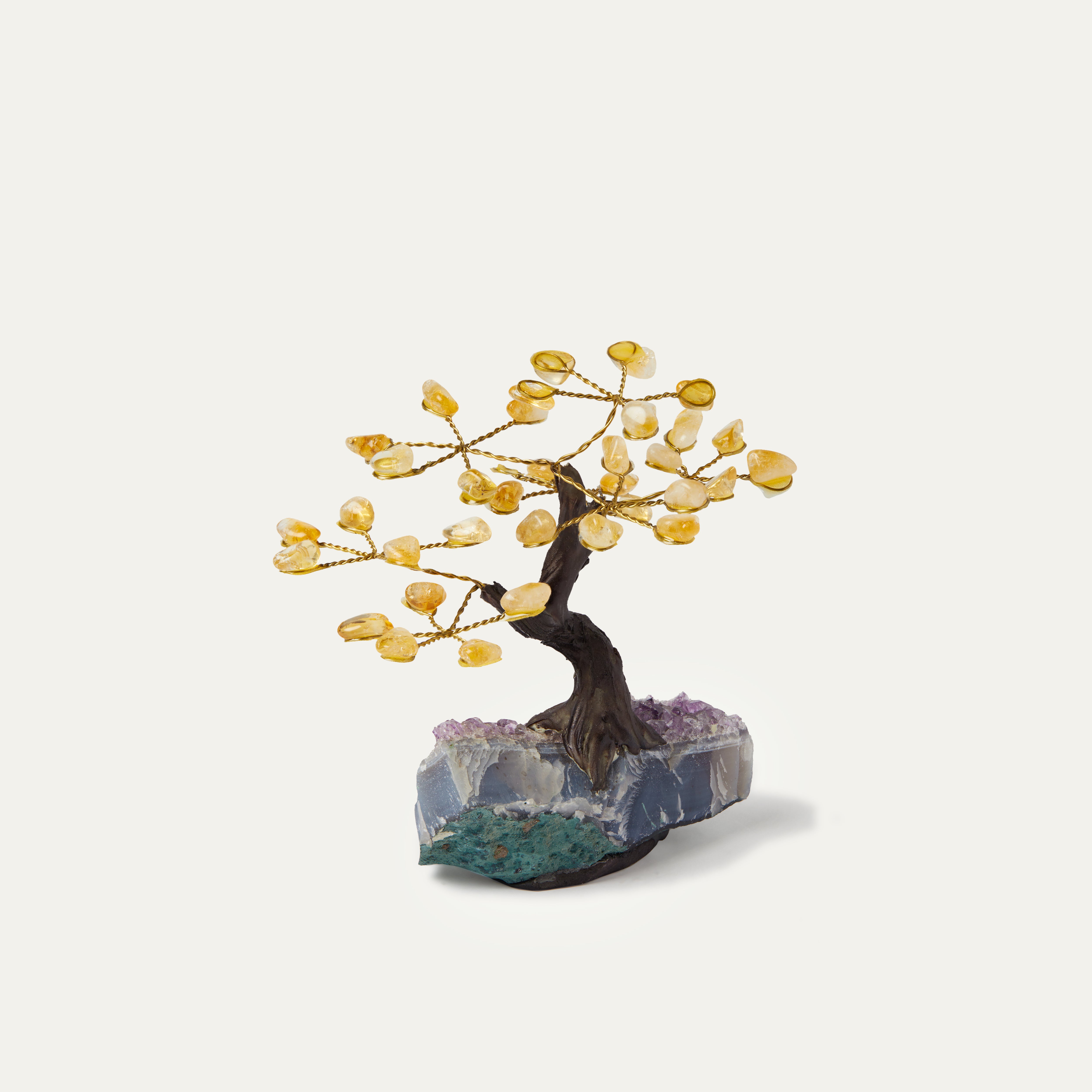 Citrine Crystal Bonsai Tree