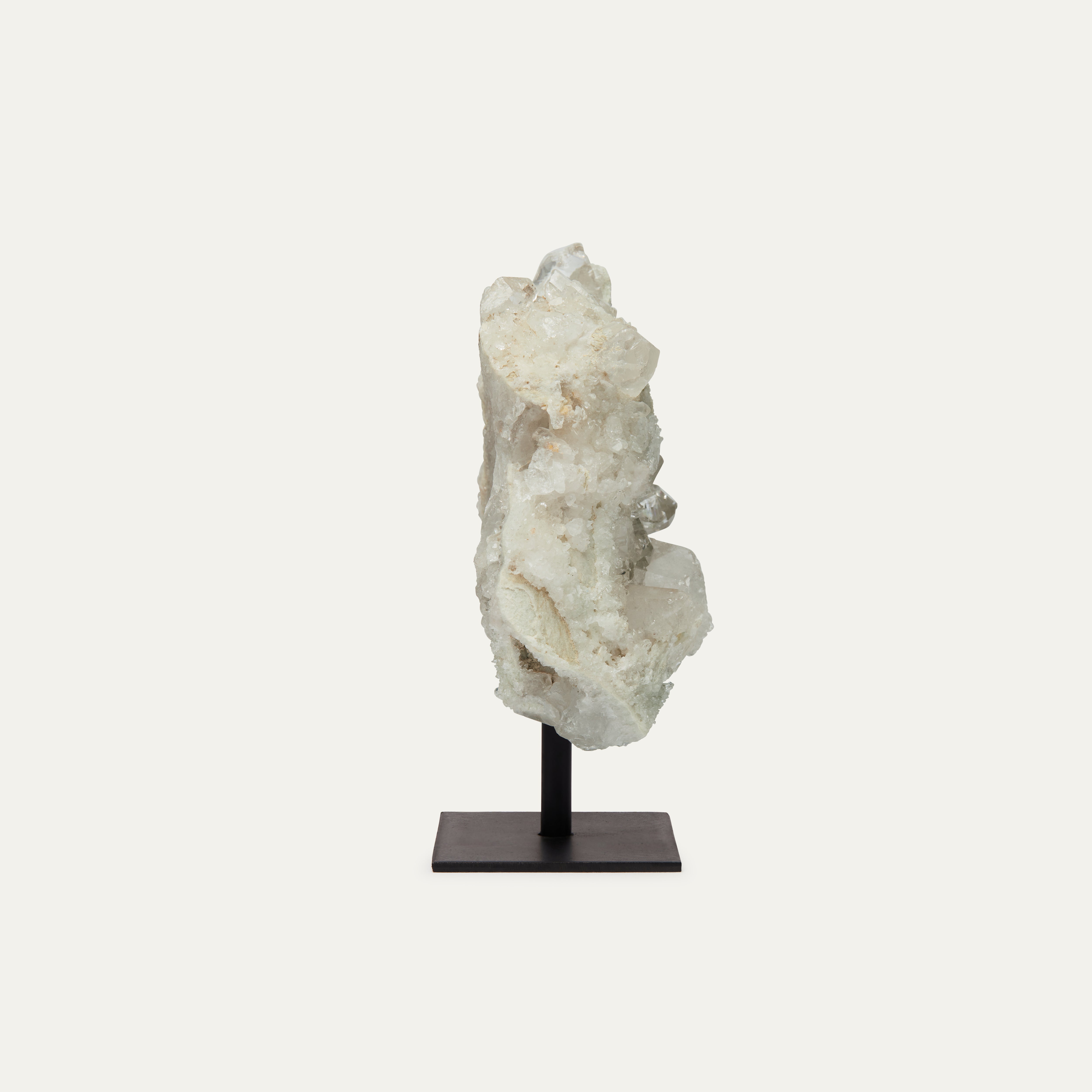 Clear Quartz Cluster on Stand