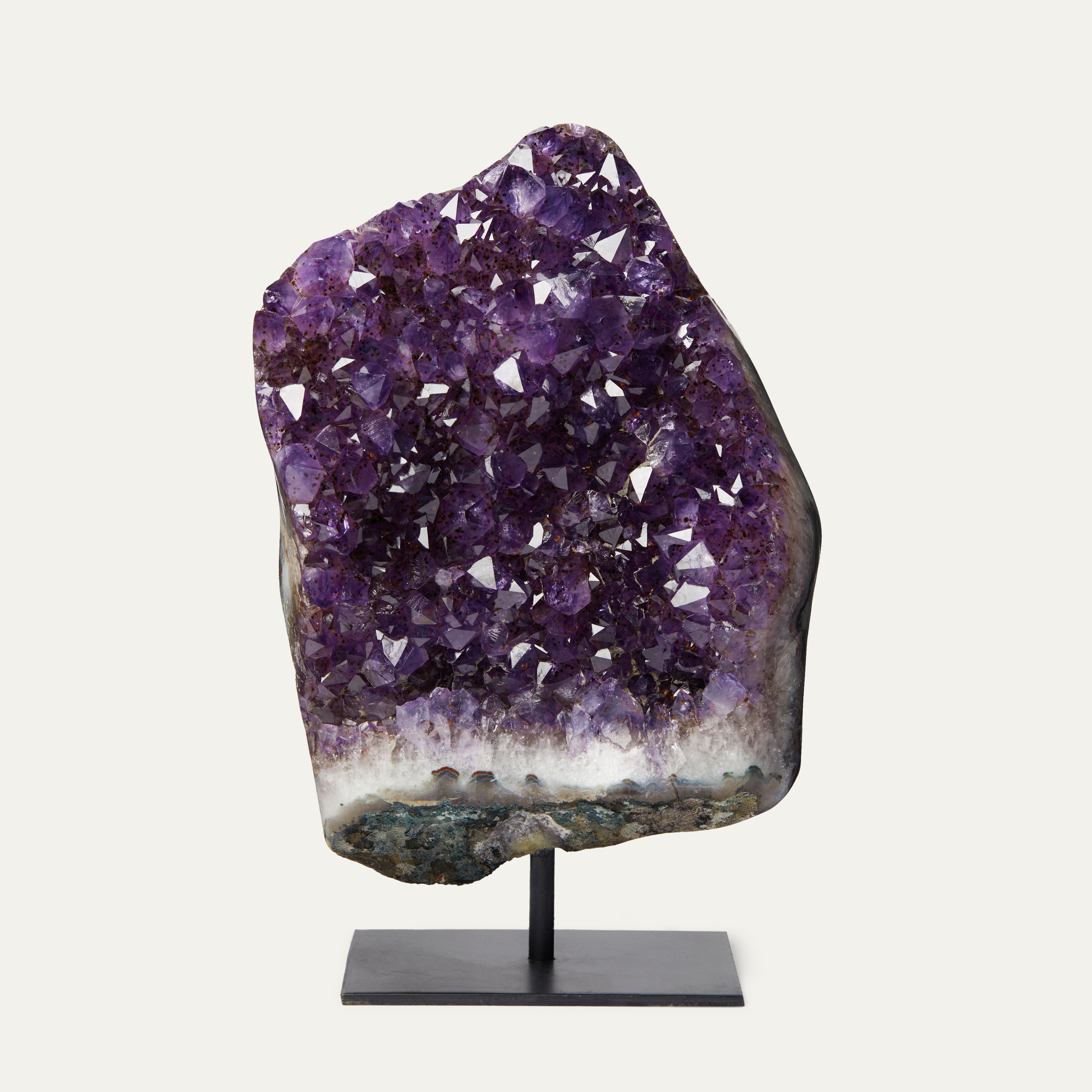 Premium Grade Amethyst on Stand