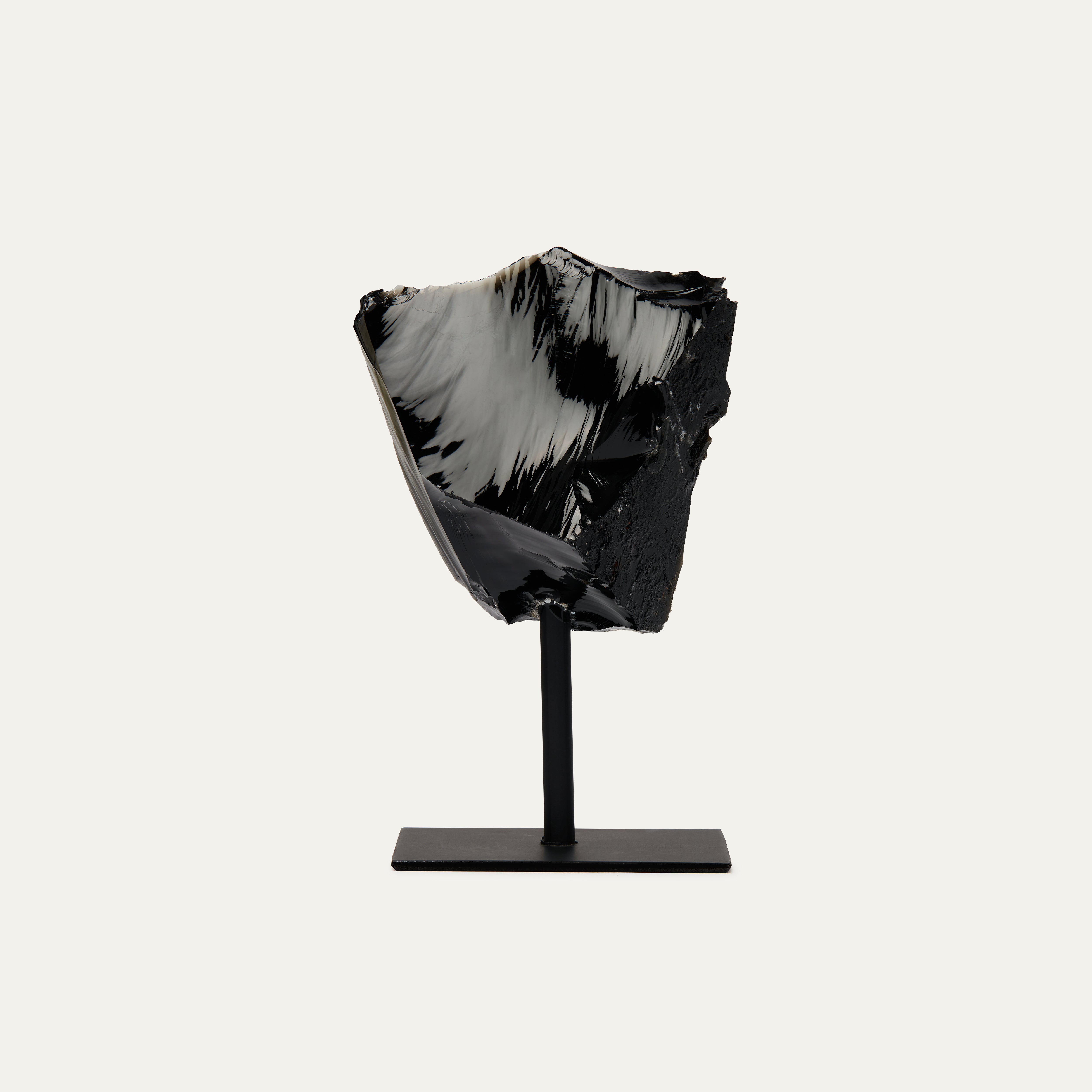 Protective Obsidian on Stand