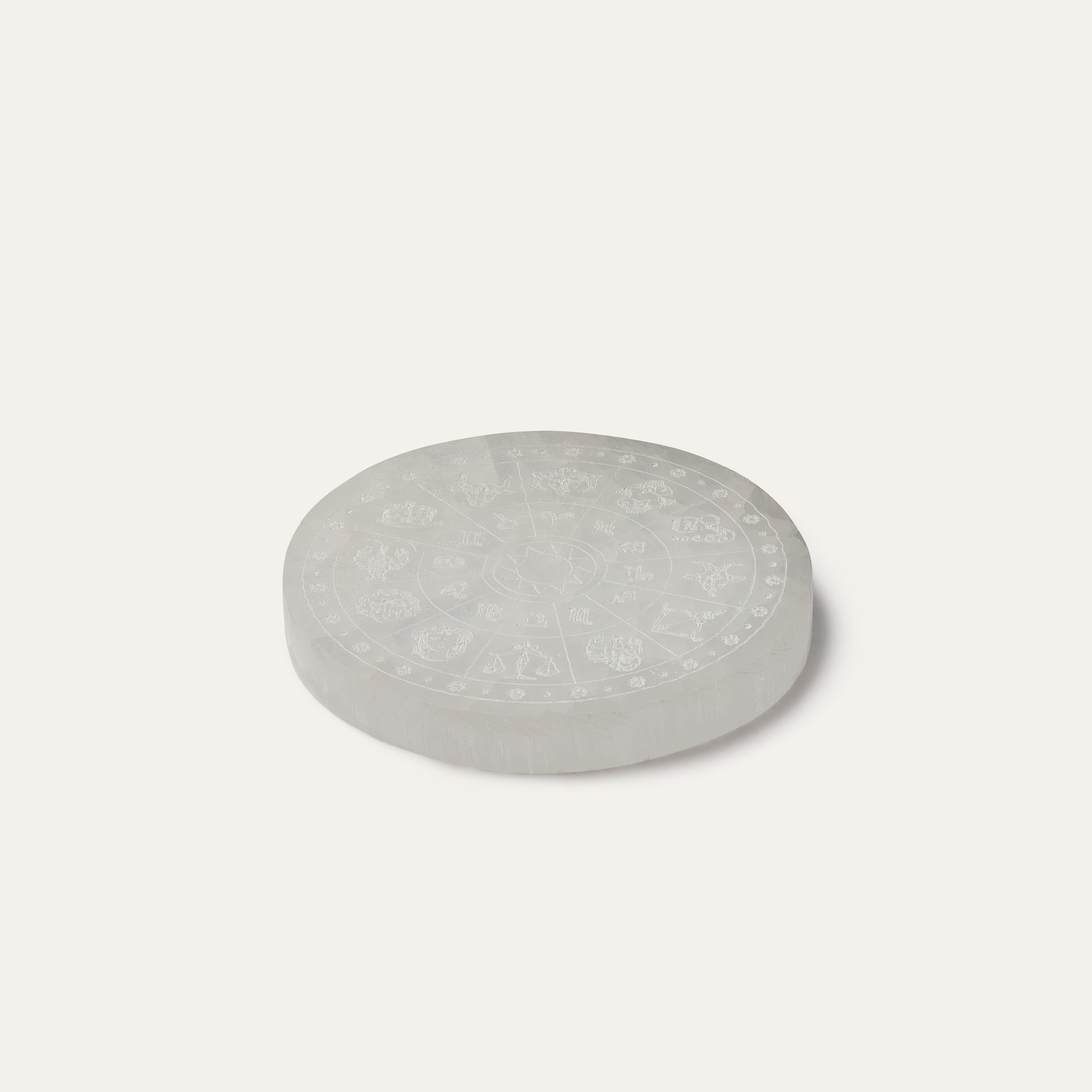 Zodiac Selenite Charging Plate